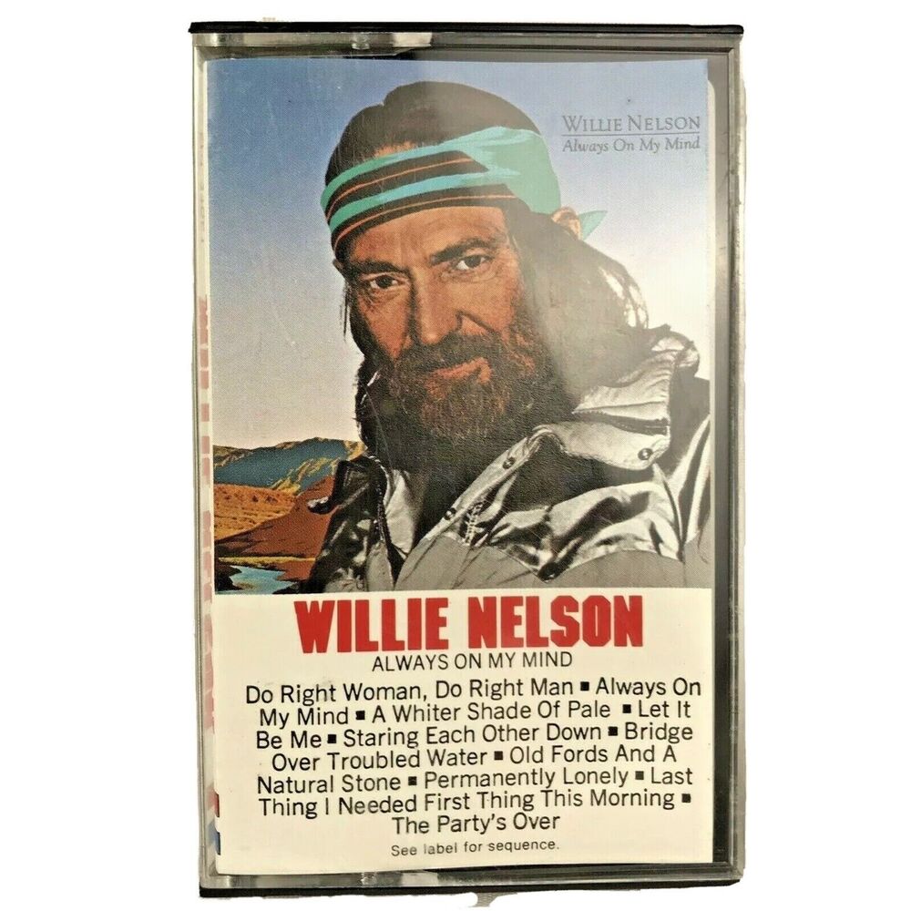 Always On My Mind Willie Nelson Cassette Tape Album 1982 80's Country Gold